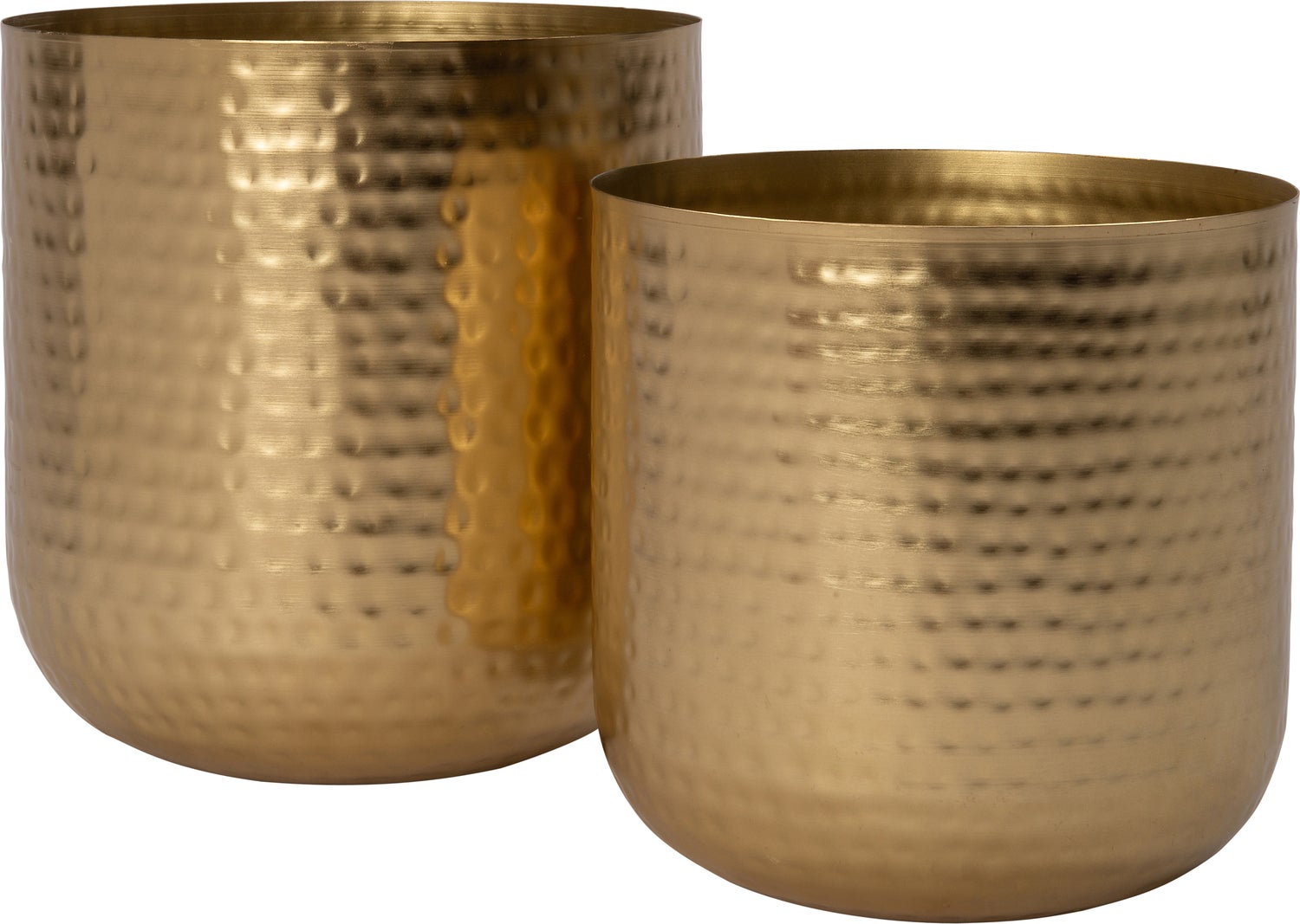 Intratuin bloempot Esbo goud D 19 H 21 cm