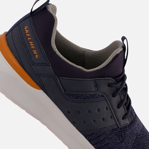 Skechers Lattimore Sneakers blauw Textiel