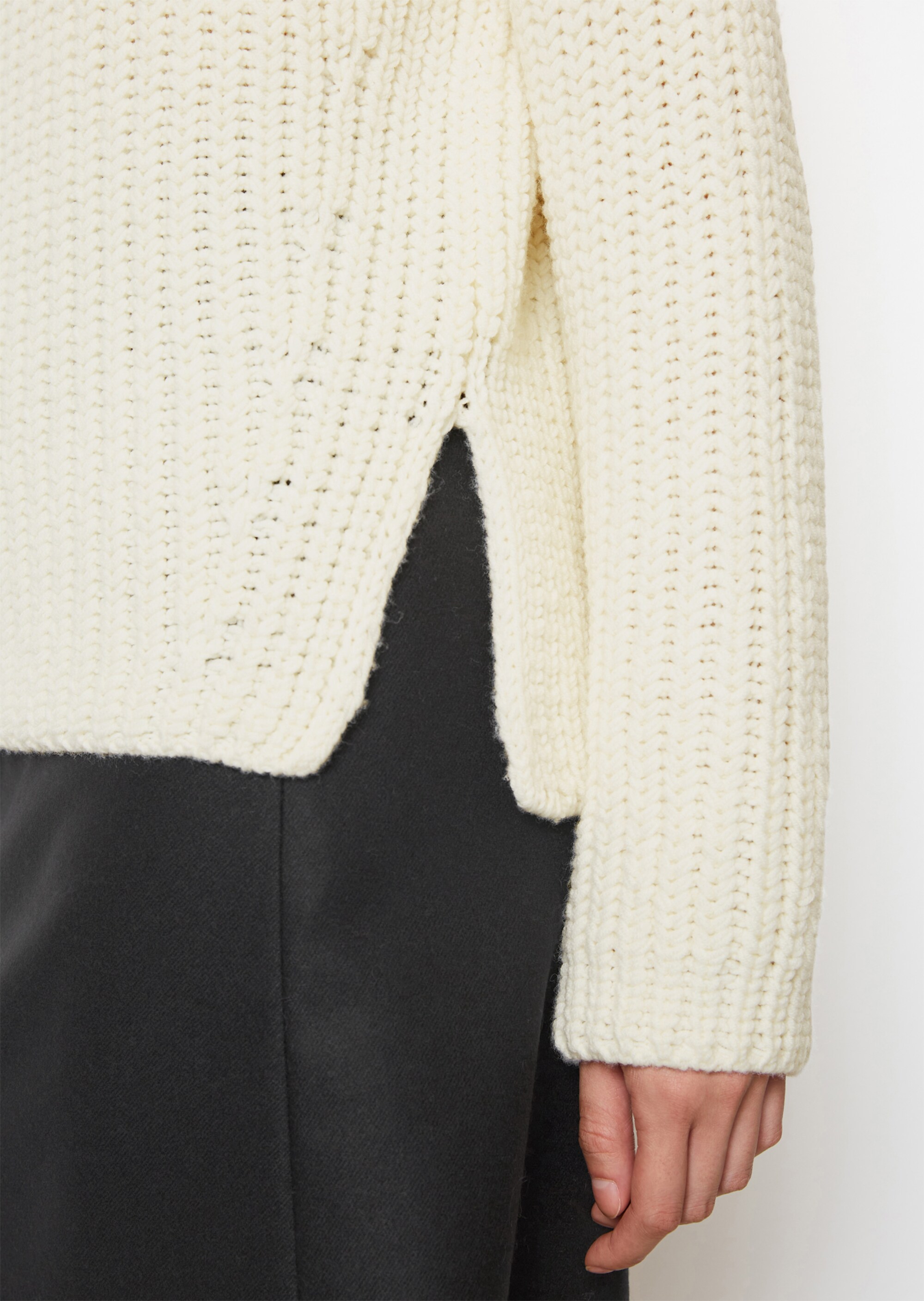 Turtleneck-Pulloveraus softer Schurwolle