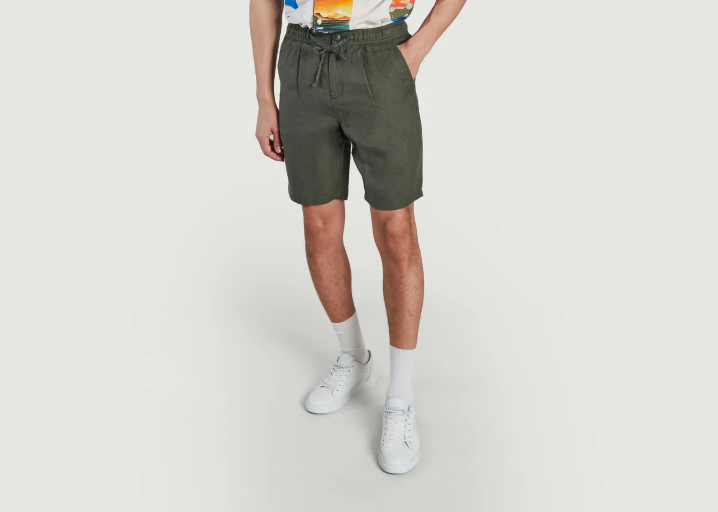 Short loose en lin bio KCA