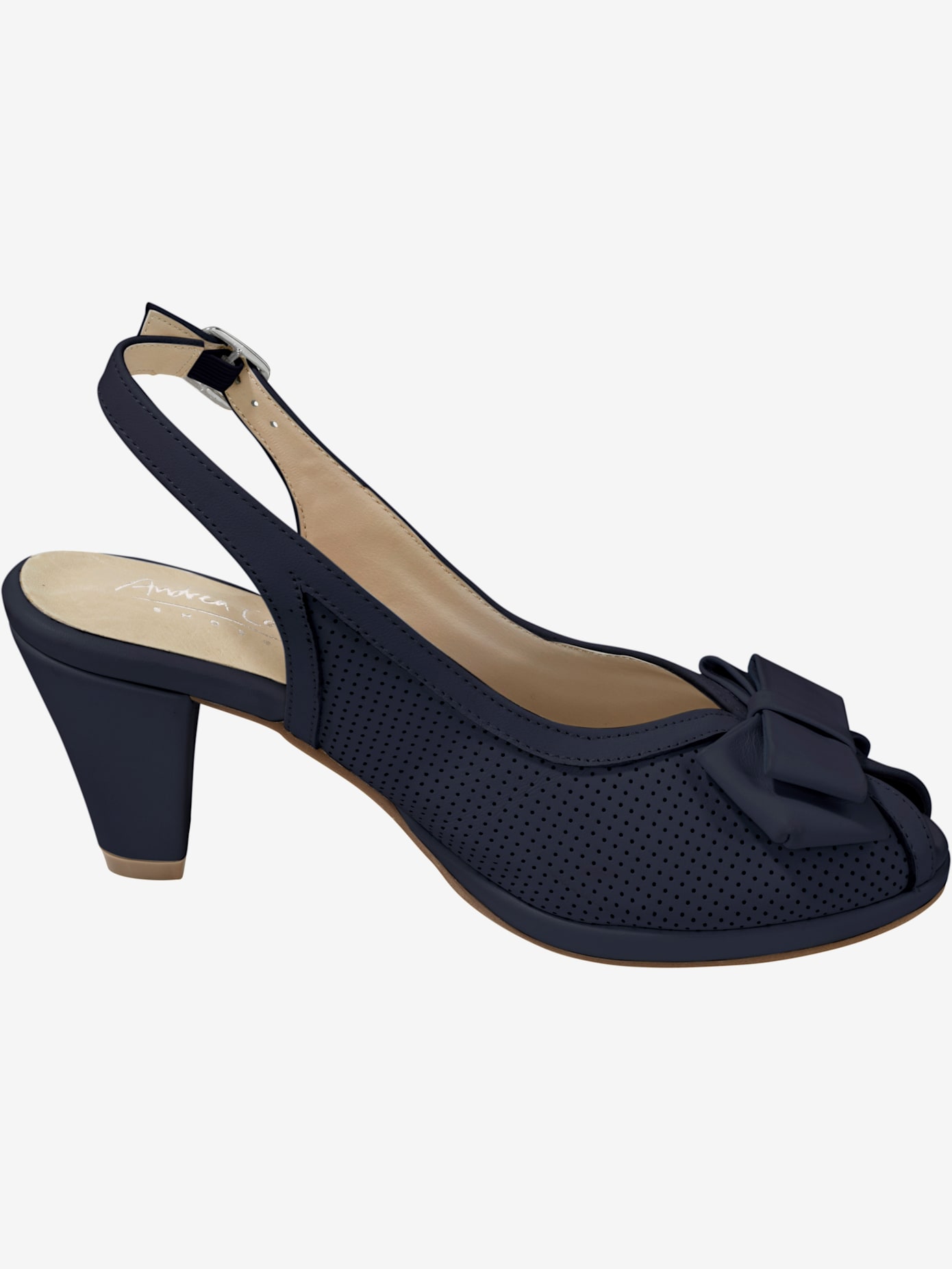 Sandales cuir nappa vachette doux
