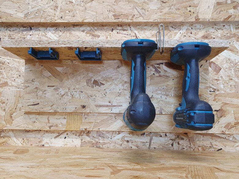 StealthMounts TM-MK18-BLK-4 Machinehouder voor Makita LXT - Zwart- 4-pack