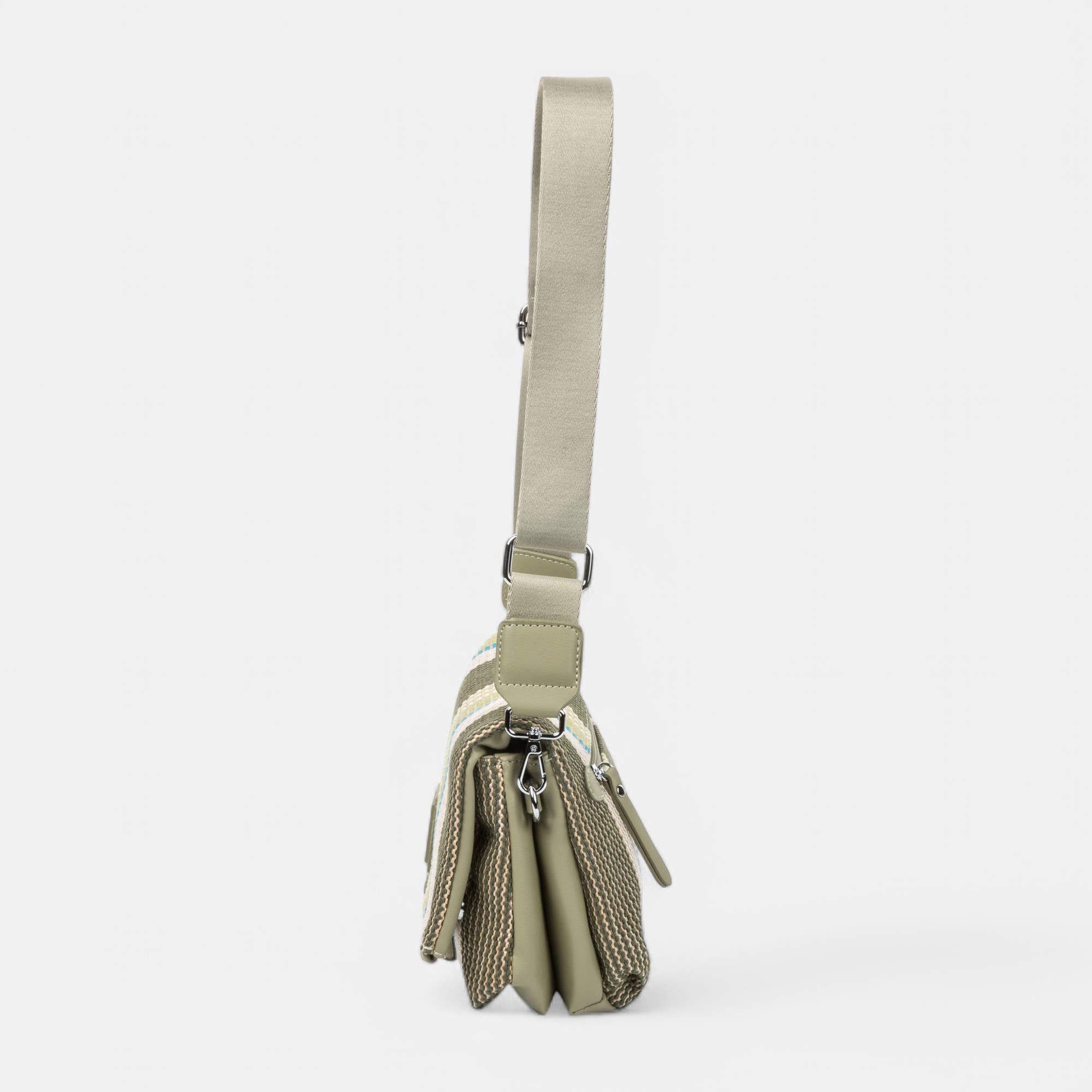 Sac bandoulière kaki