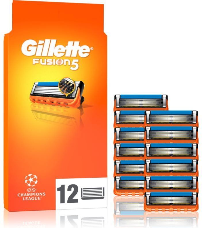 Gillette Fusion5 Vervangende Open Messen 12 st
