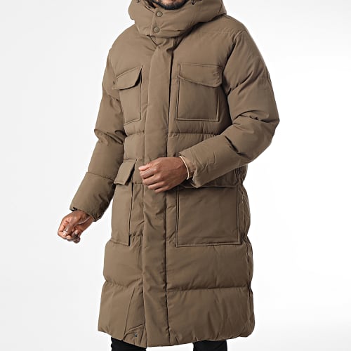 Parka Capuche Marron