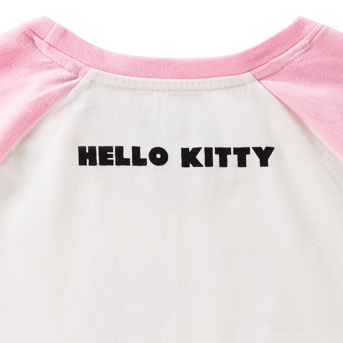 Beatwear Hello Kitty Langarmshirt mit Raglanärmeln rosa / weiss
