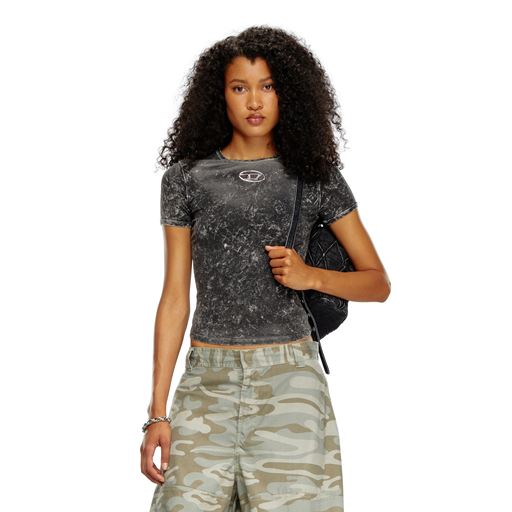 Diesel T-Uncuties T-shirt, Caviar, XS