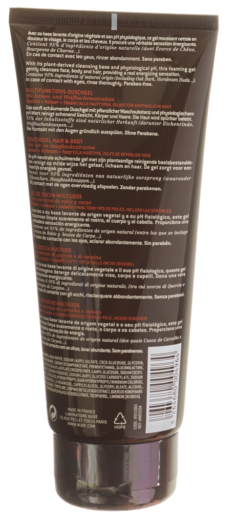 NUXE Men Gel Douche Multi Usage<br>200 ml
