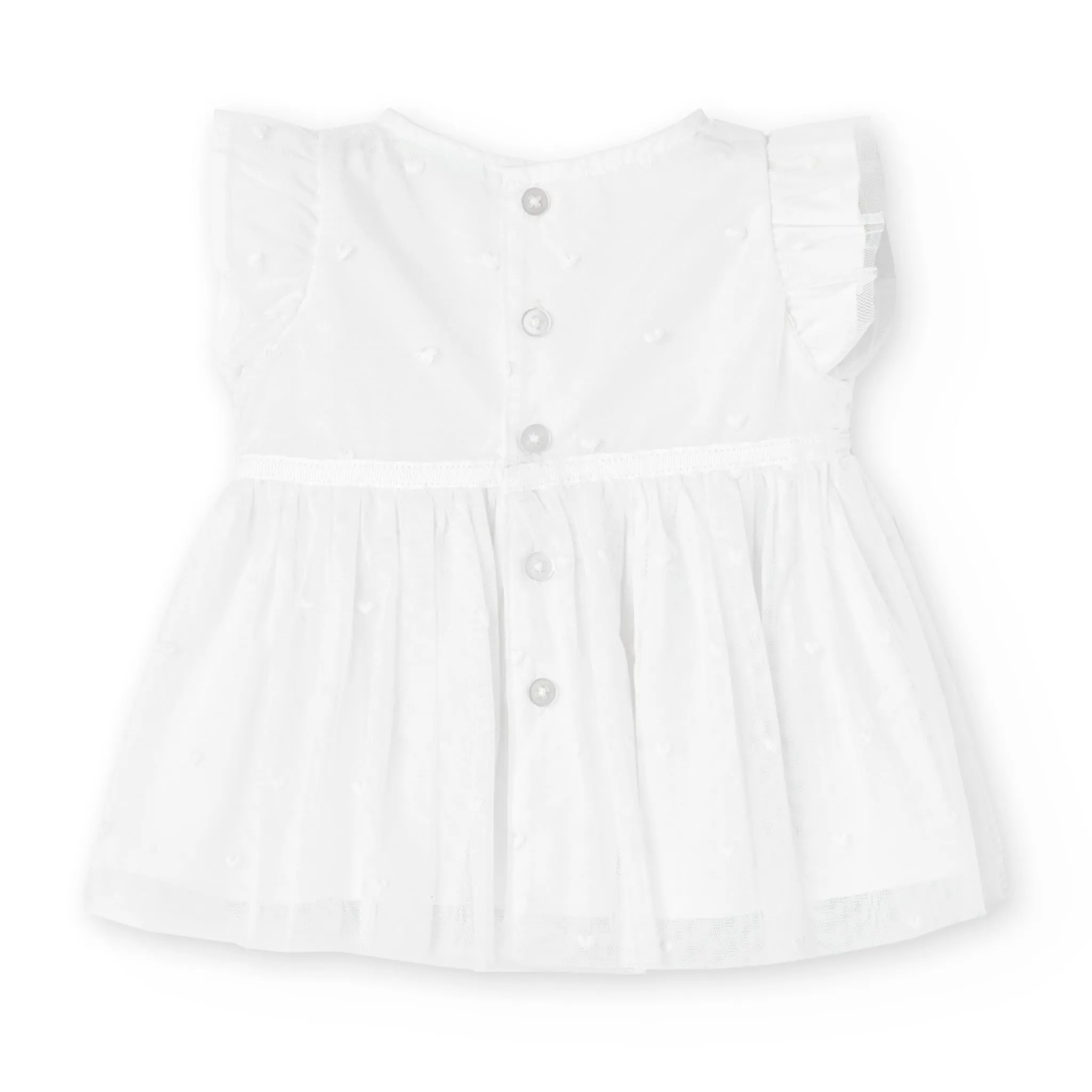Boboli Robe Tulle Coeurs 6-18mois