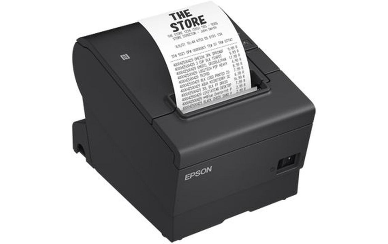 Thermodrucker TM-T88VII (LAN / USB / Black)<br>Leistungsstarker, umweltfreundlicher Bondrucker mit bewährter Zuverlässigkeit vom Marktführer