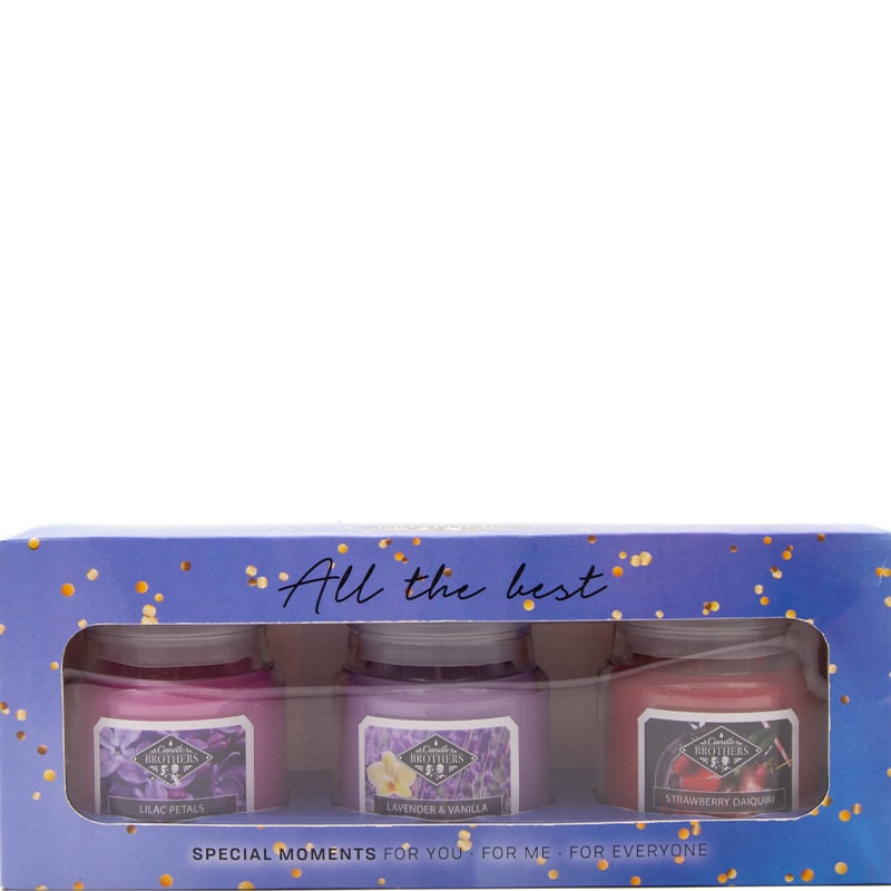 Coffret de bougies parfumées - All The Best - 3 x 85 g
