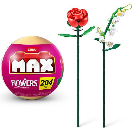 Max Bricks byggesæt lange blomster - flere varianter - assorteret