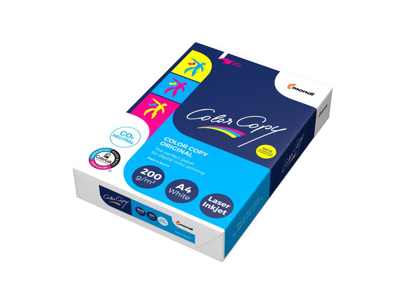 Colorcopy Kopierpapier Color Copy A4 Hochweiss 200 g/m², 25 Leich satiniertes Druckerpapier