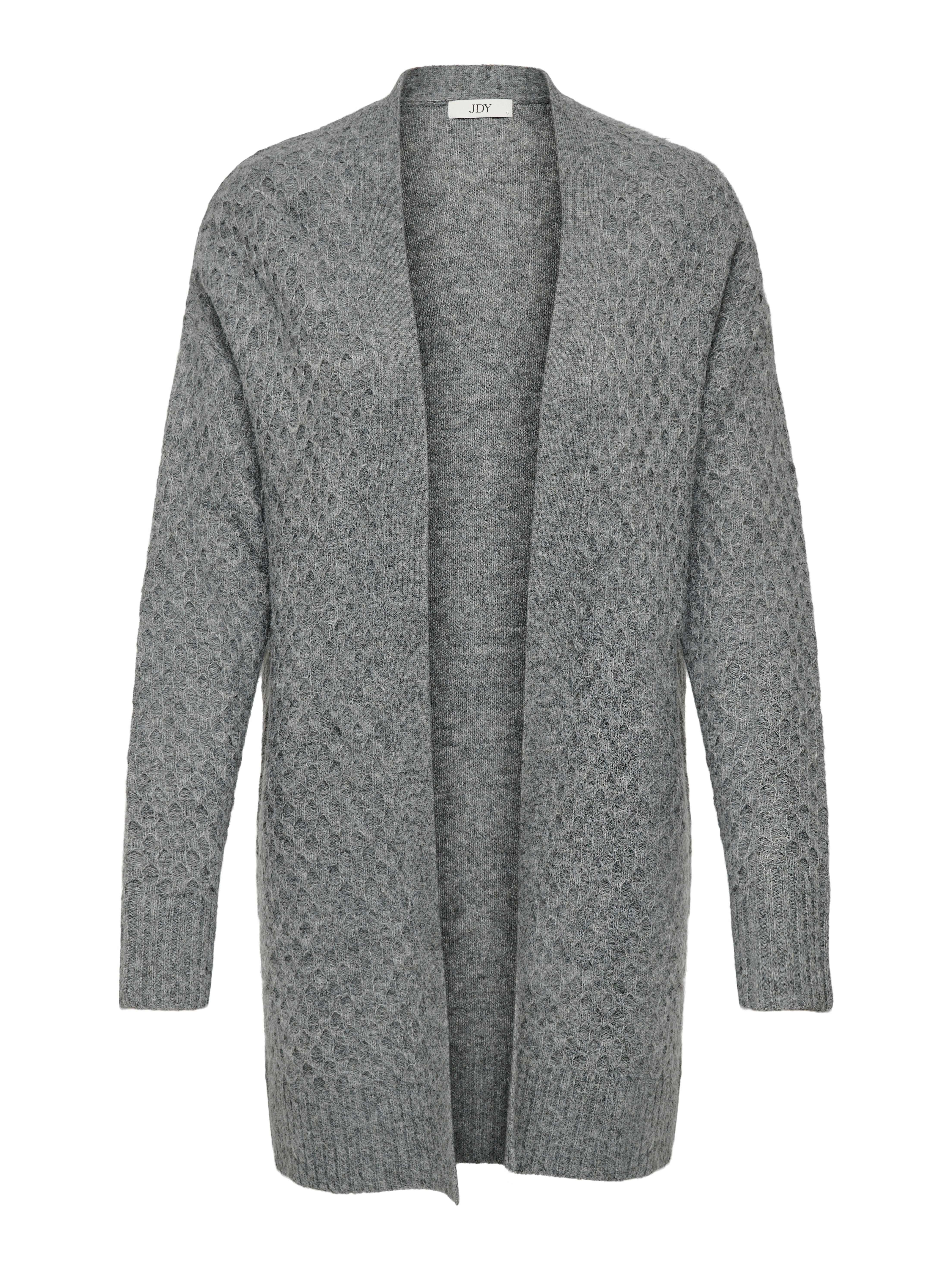 JDYBIGUM Strickpullover Medium Grey Melange