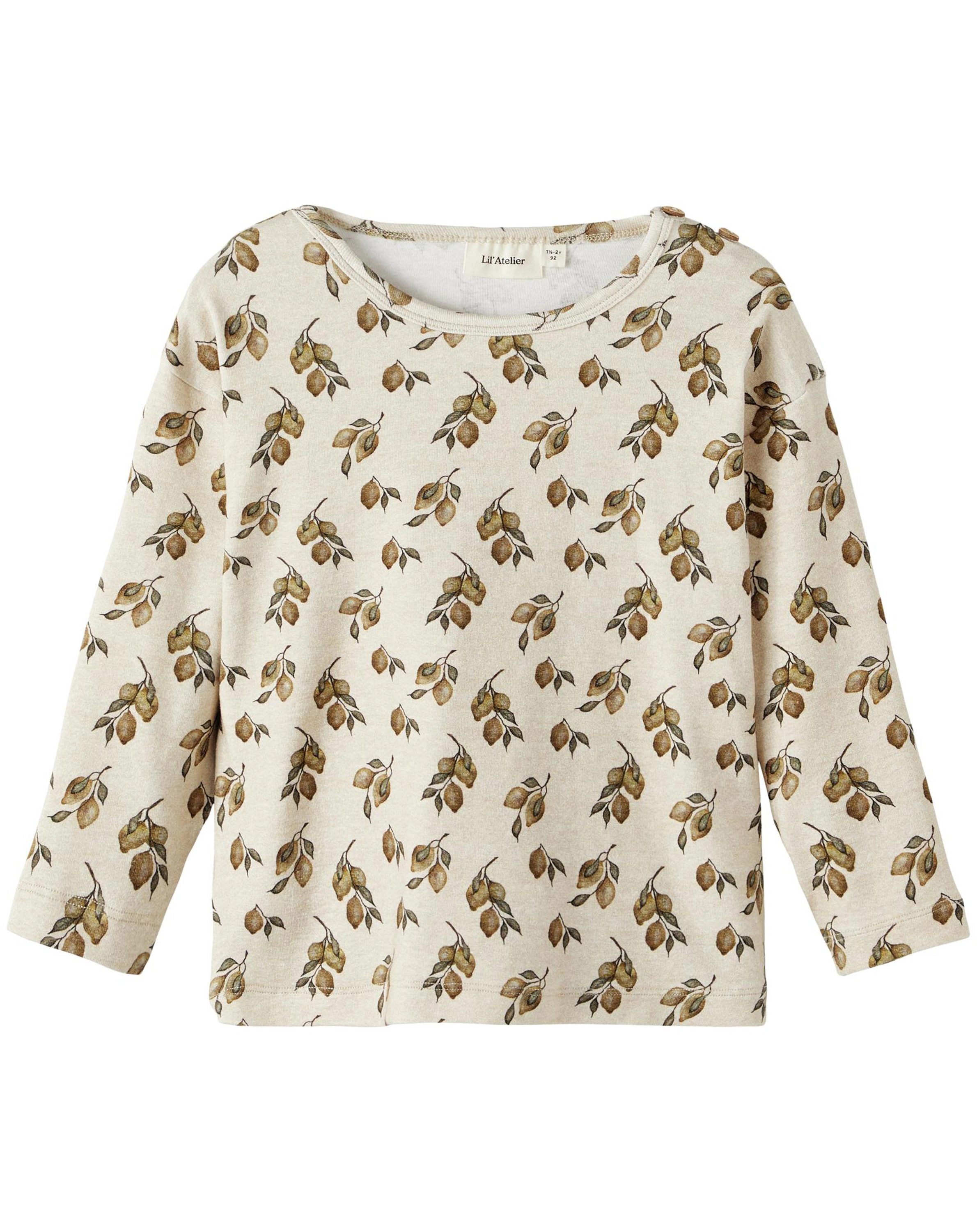 Langarmshirt NMNGAYO in peyote