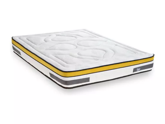 Matelas Aubertin Ressorts ensachés Accueil mémoire de forme - 24cm - 180 x 200 cm