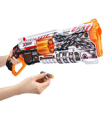 X-SHOT Skumgev?r - Skins Lock Blaster m. Skumpile