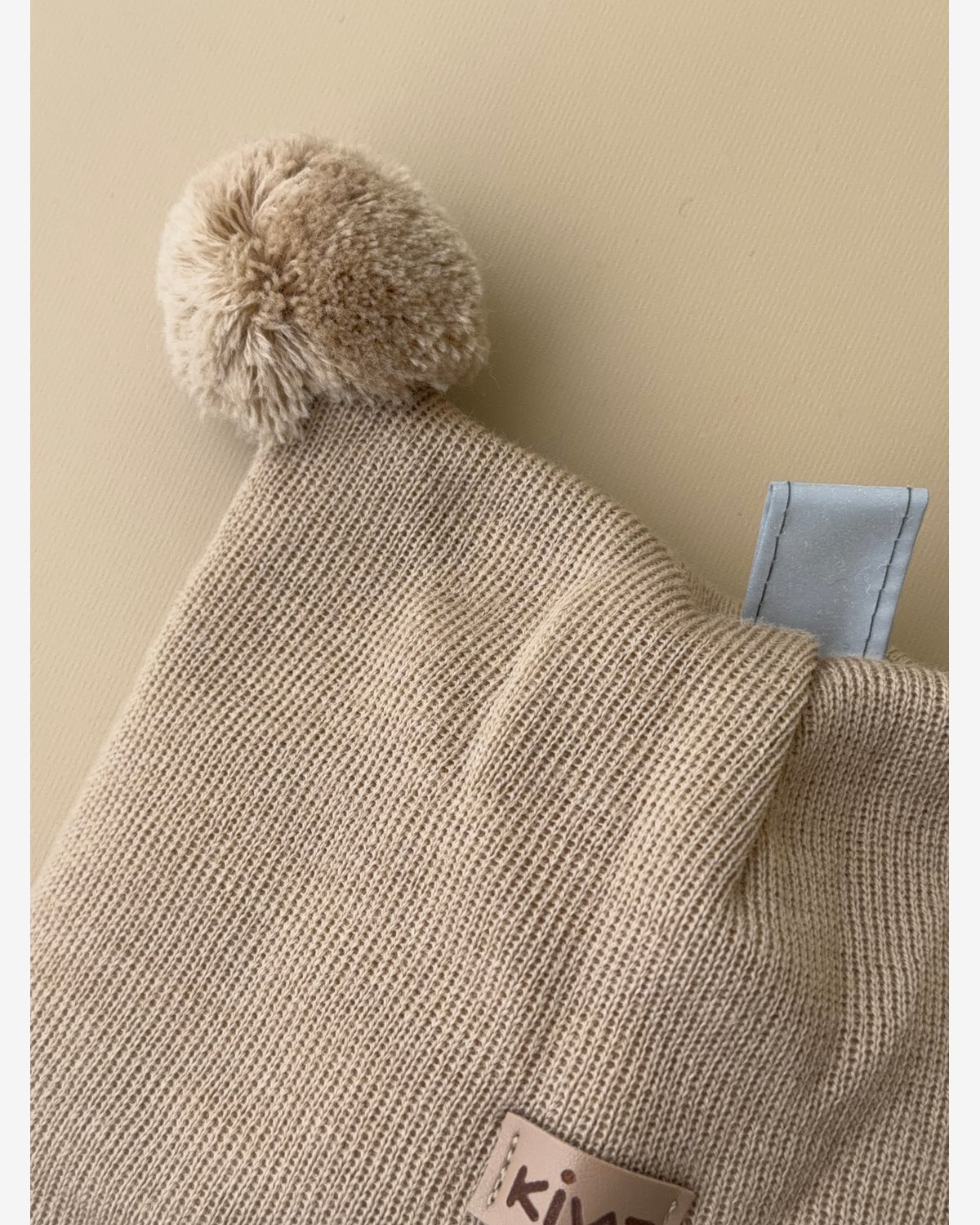 Balaclava Ull m/ Bomullsjersey fôr og Vindstopper | Ubehandlet Ull