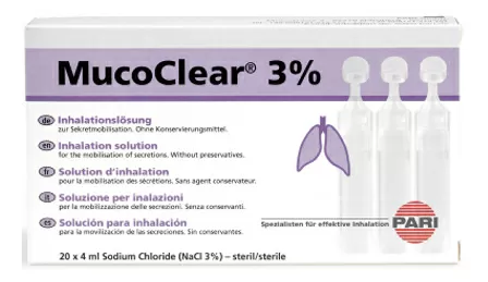 Mucoclear 3% - 20 stk.