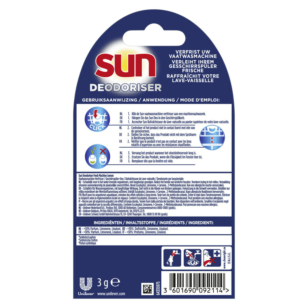 Sun Vaatwasmachine Verfrisser Citroen
