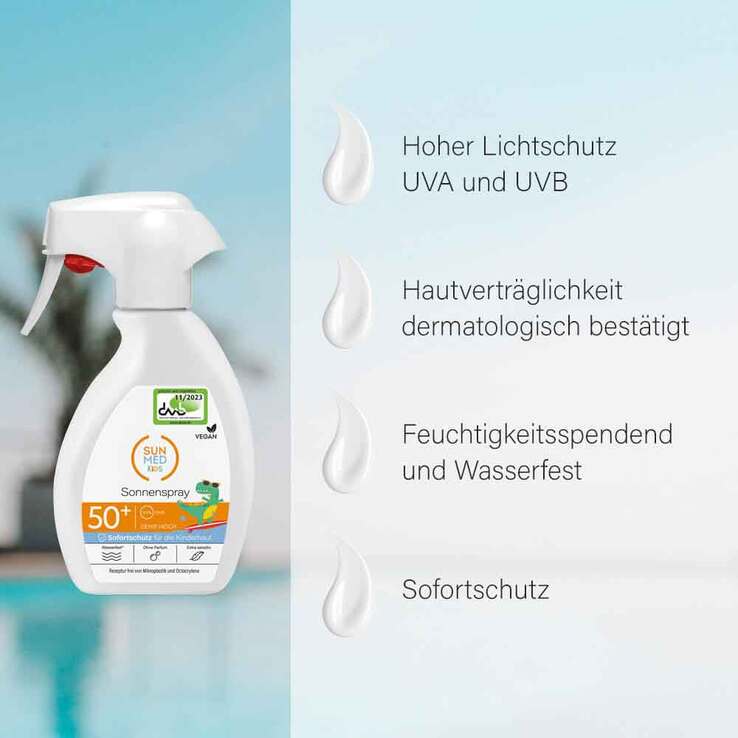 Sun Med Sonnenspray Kids LSF 50 + , 220 ml