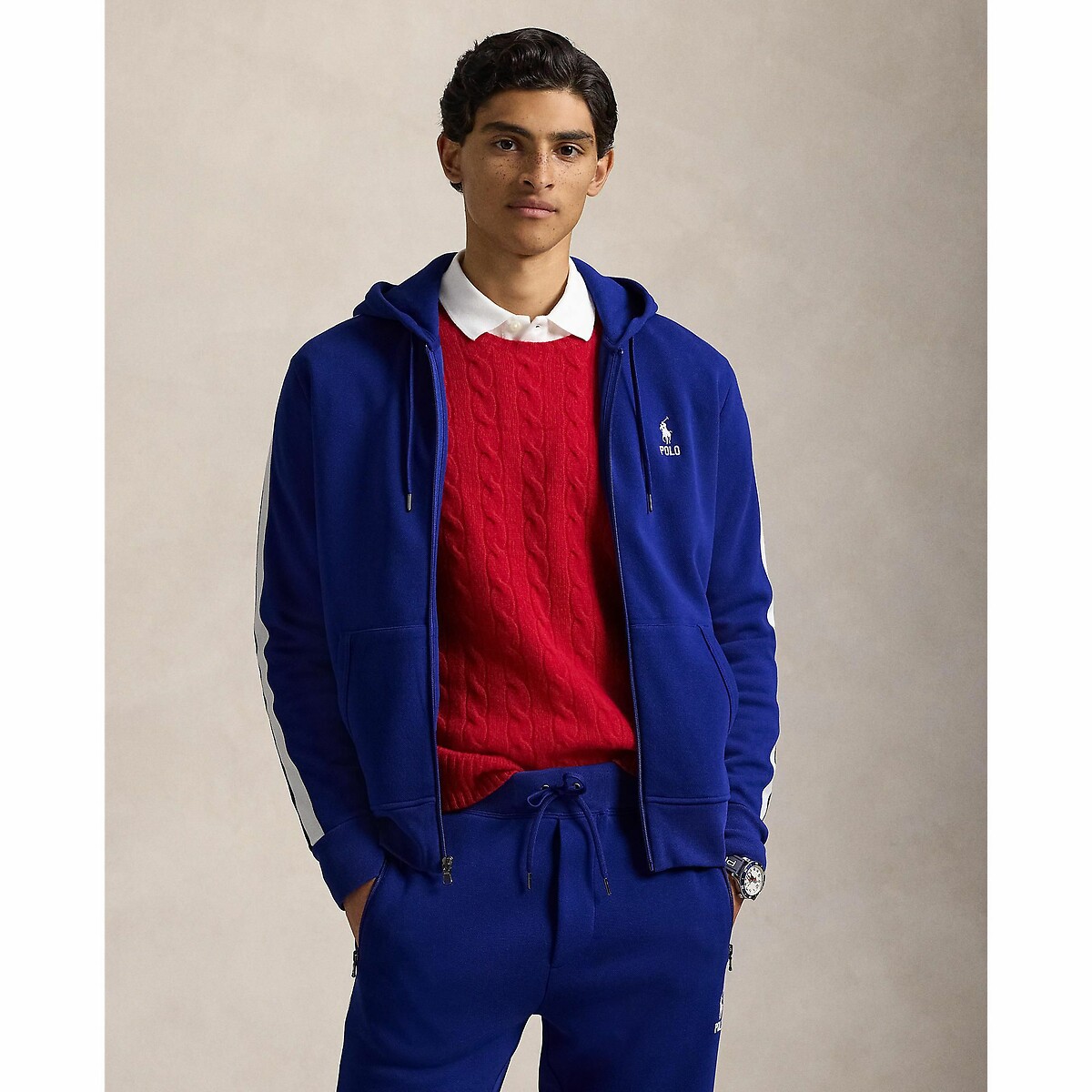 POLO RALPH LAUREN<br>Moletom com zíper