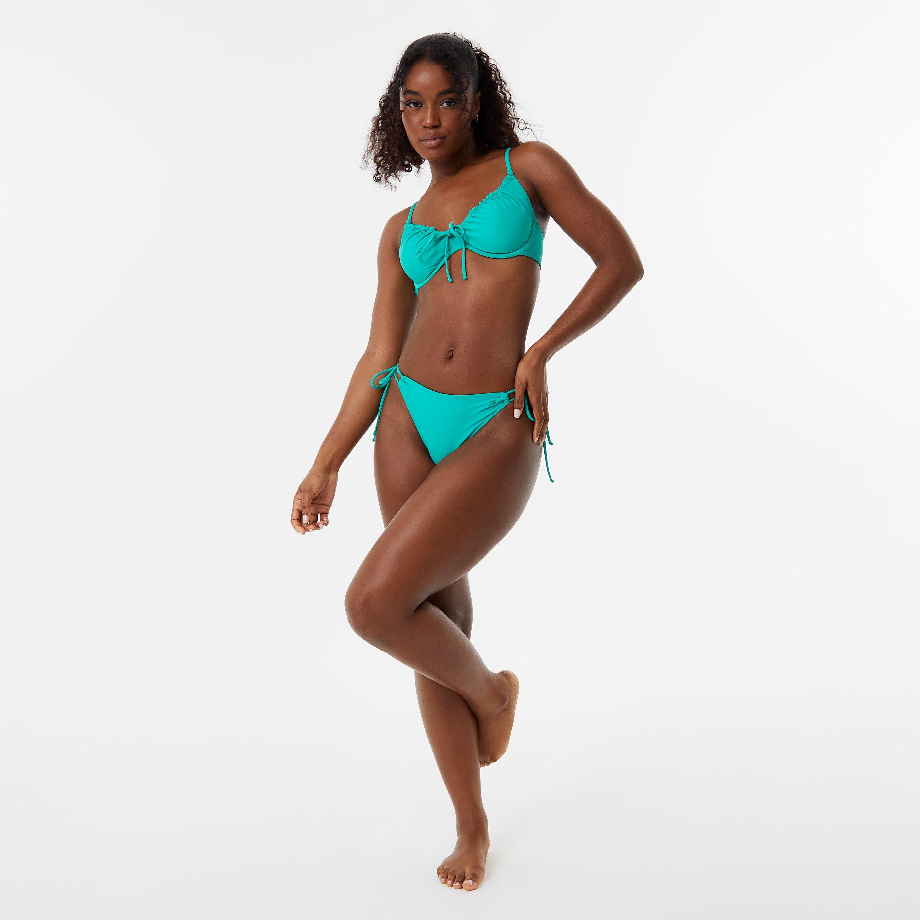Jack Wills JW Underwired Tie Front Bikini Top