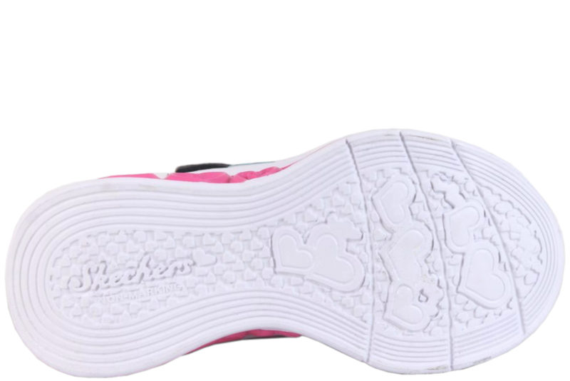 SKECHERS SIMPLY LOVE SNEAKERS MED LYS