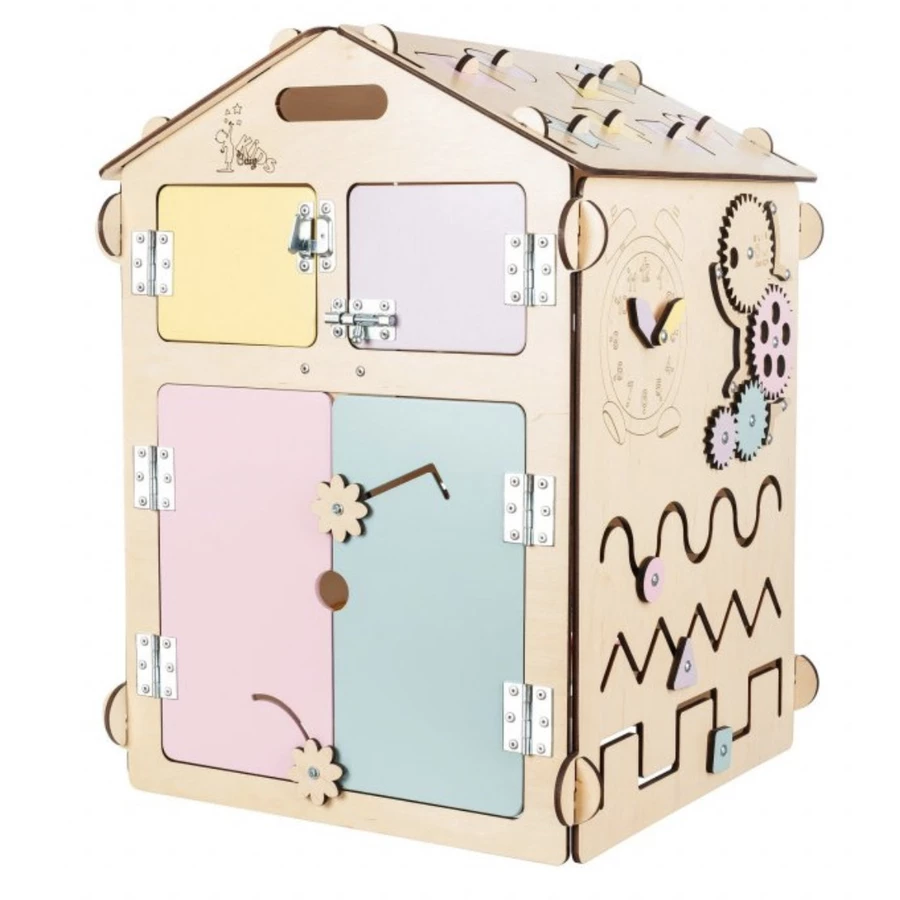 Montessori® BusyKids House - Pastell Natur Montessori® by Busy Kids mehrfarbig