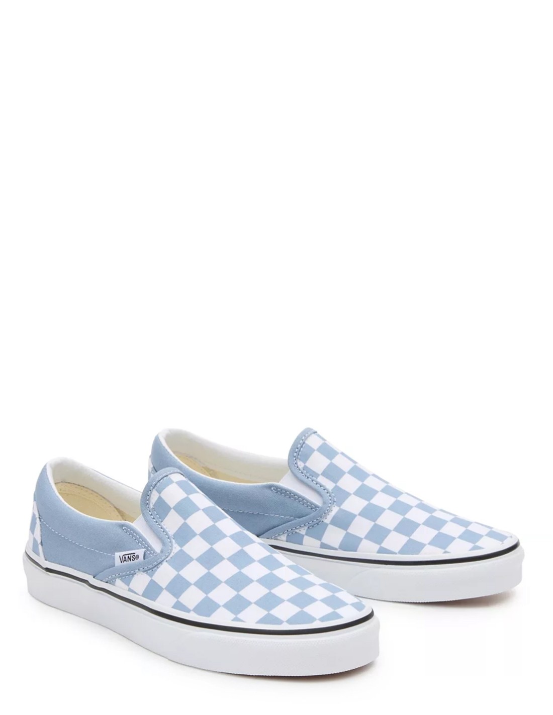 vans Sneakers Mixte UA Classic Slip-on Blanc/Bleu