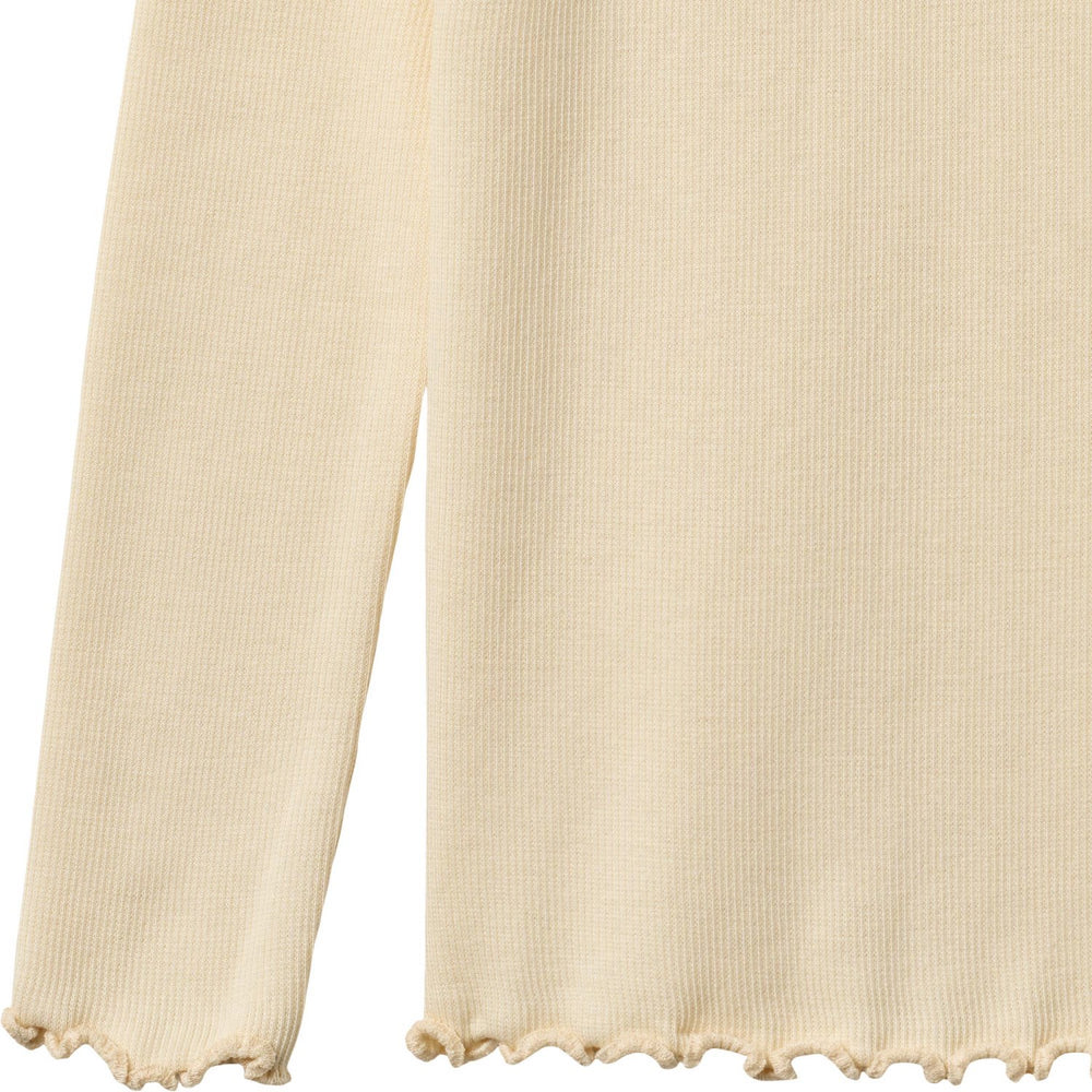 Køb Wheat Barely Apricot Rib Bluse L/S Reese