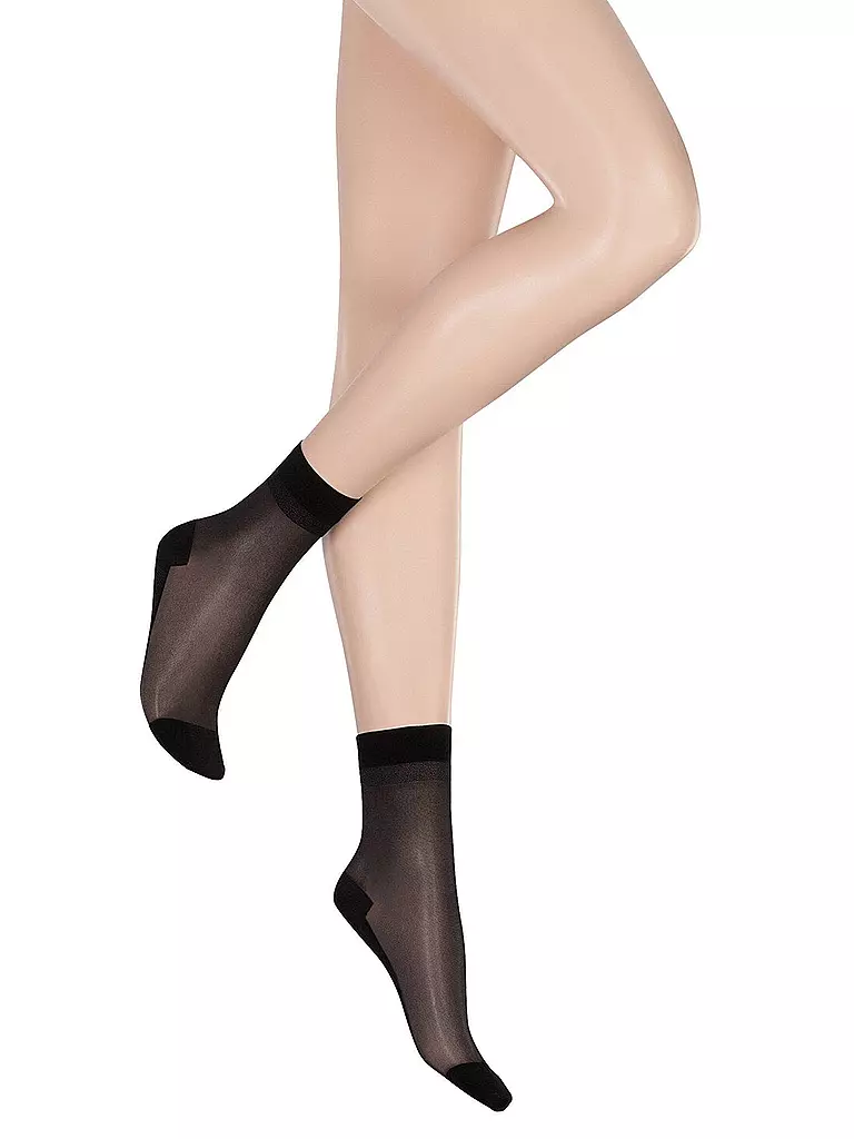 KUNERT Feinstrumpfsocken black schwarz