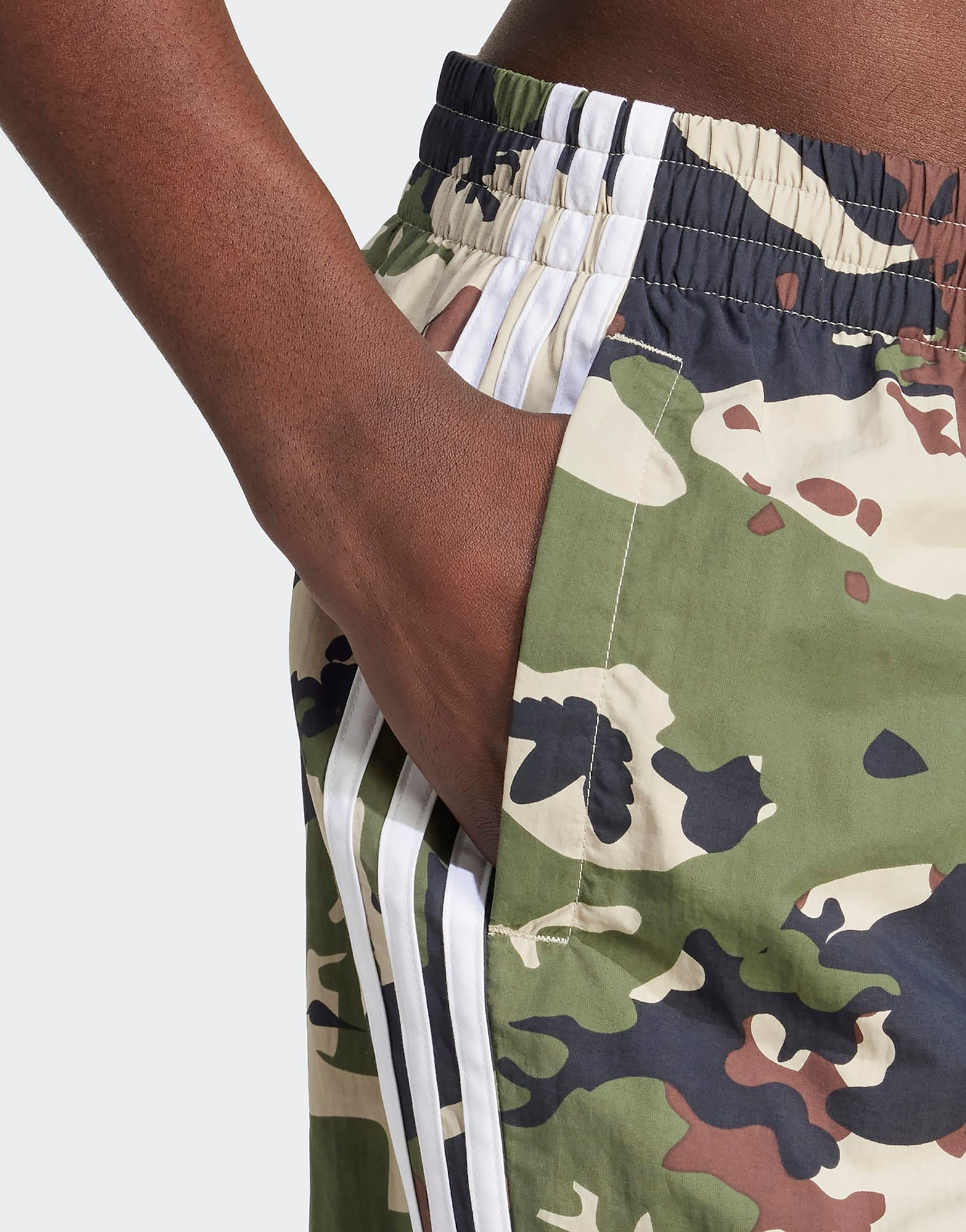 adidas Short de bain imprimé camouflage intégral