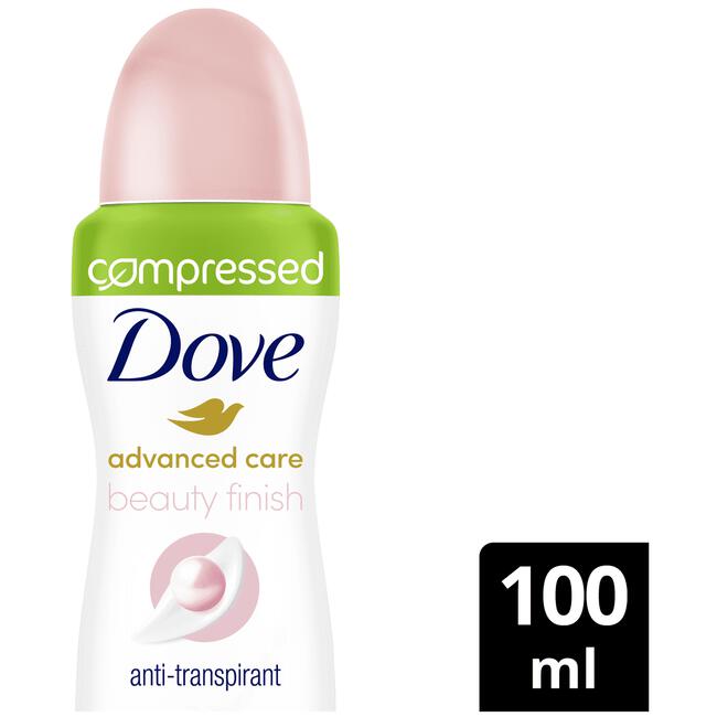 Dove Beauty Finish Compressed Deodorant Spray 100 ML