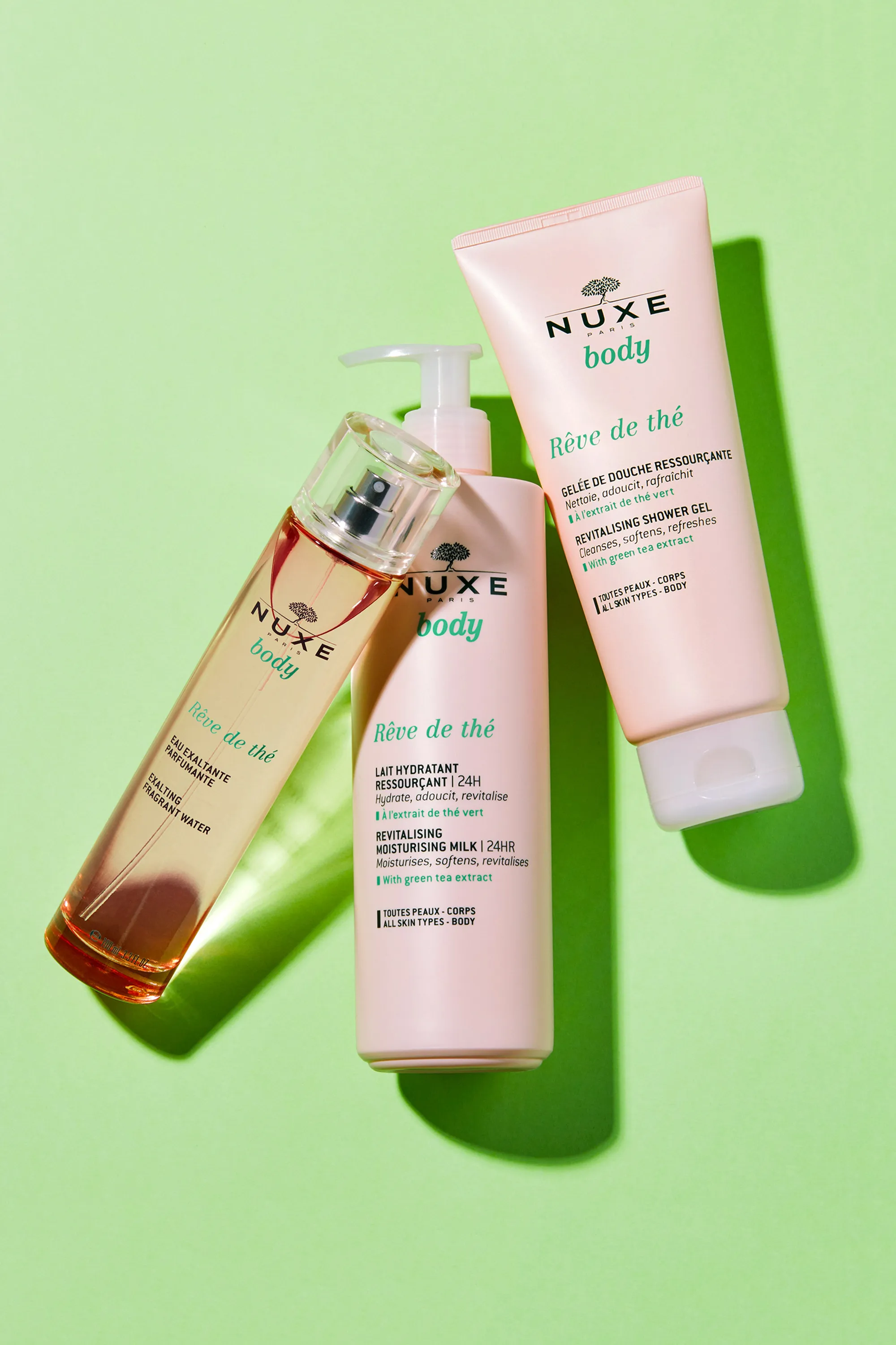 Nuxe Gelée de douche ressourçante Rêve de Thé®-200 ml