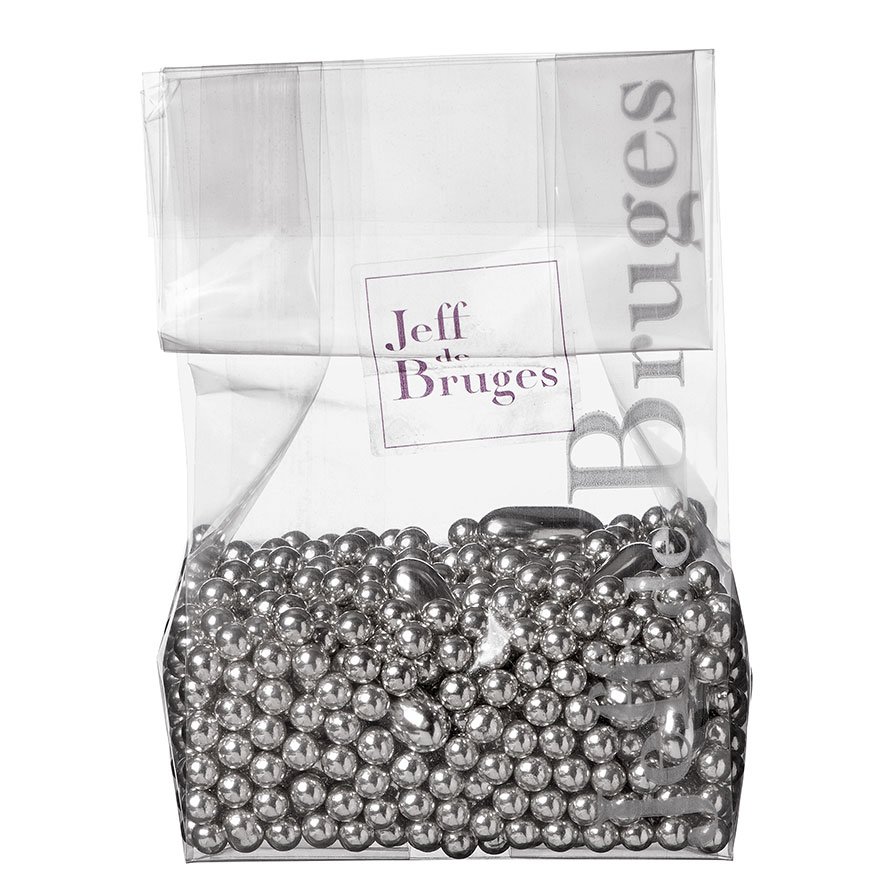 Sachet scintillants argent décor