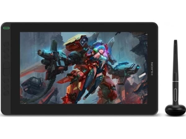 HUION Kamvas 13, Koblet med ledninger (ikke trådløs), 5080 Ipi, 293,76 x 165,24 mm, USB, 1 cm, 33,8 cm (13.3