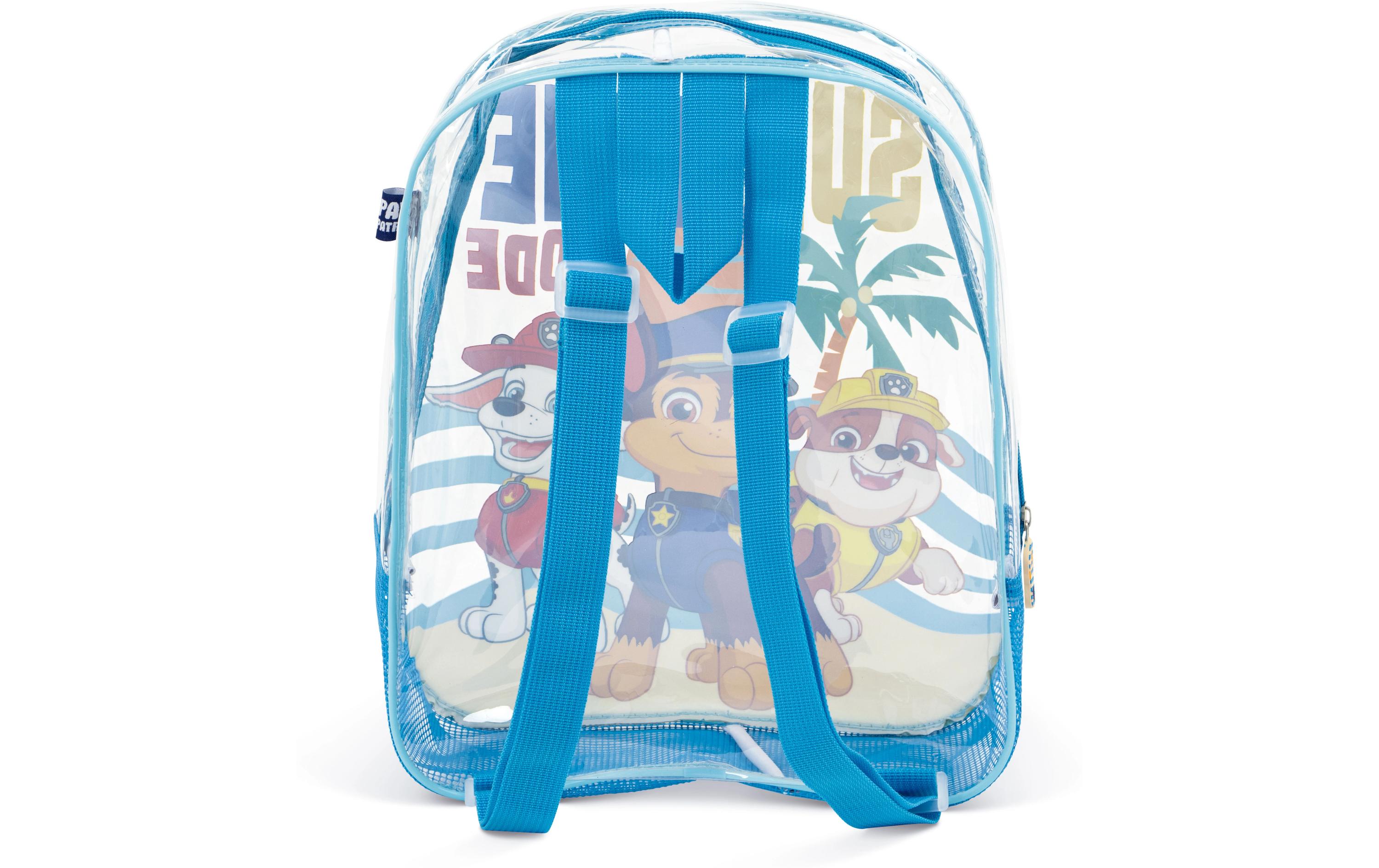 Rucksack Paw Patrol 31 x 25 x 23 cmTransparenter Strandrucksack