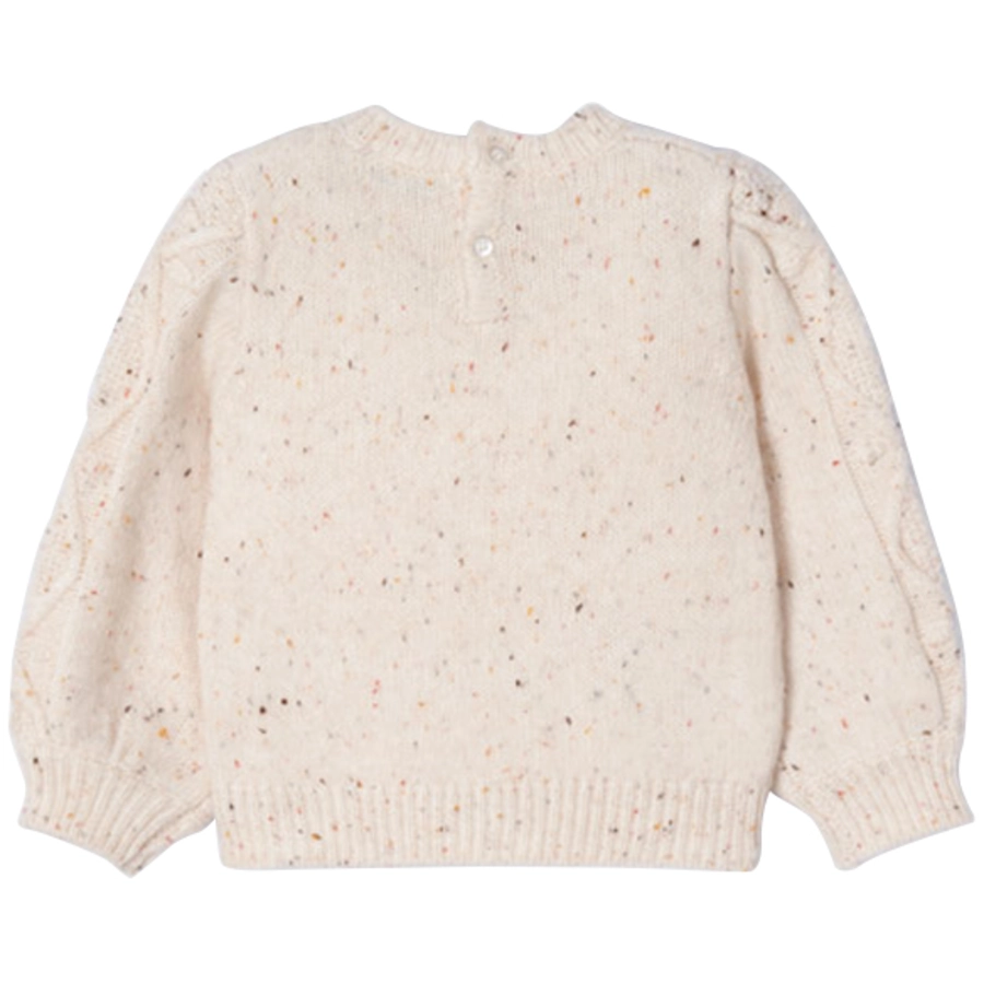 Mayoral Pullover bestrickt beige