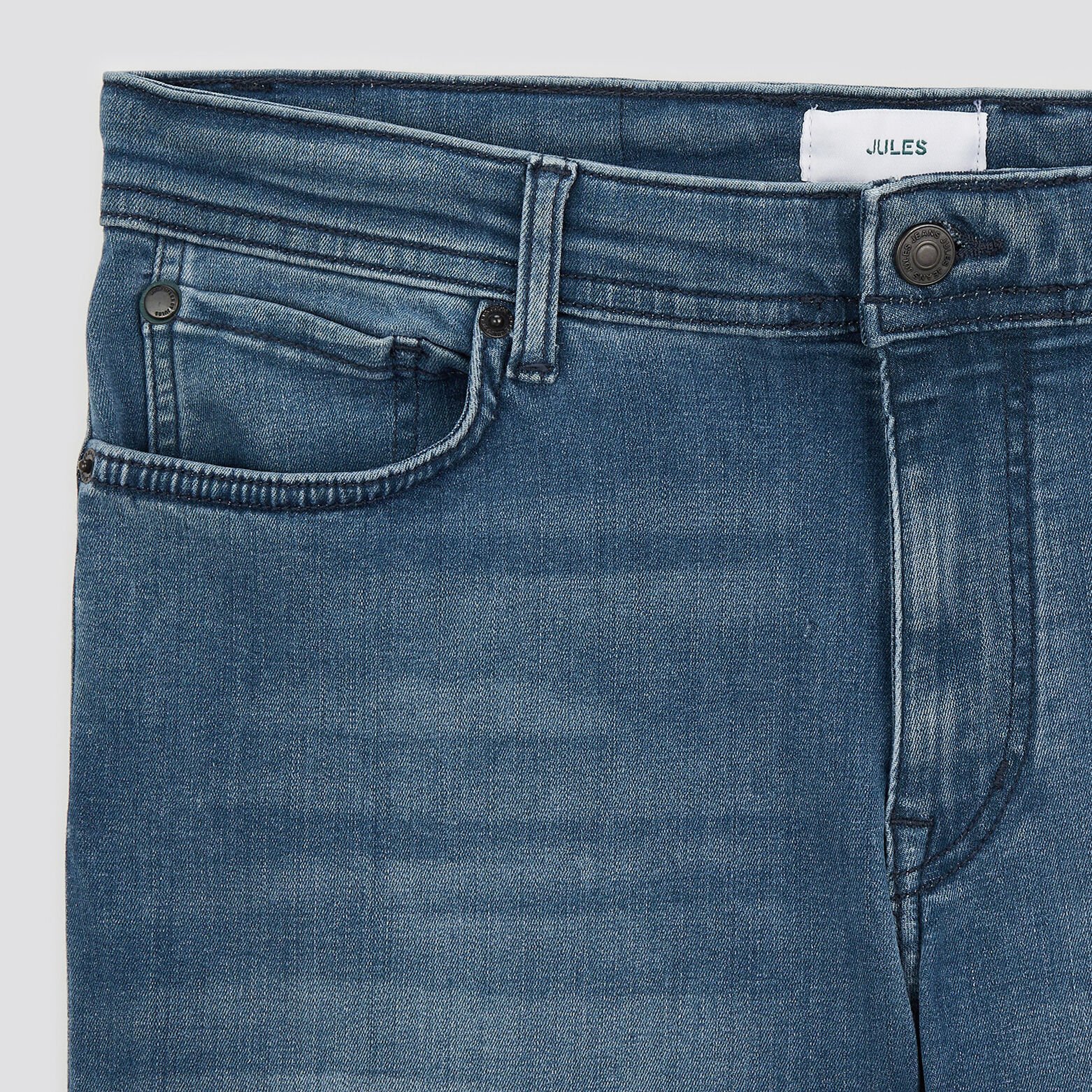 Jean slim urbanflex 4 longueurs Bleu