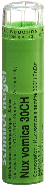 SCHMIDT-NAGEL Nux vomica Gran 30 CH 4 g