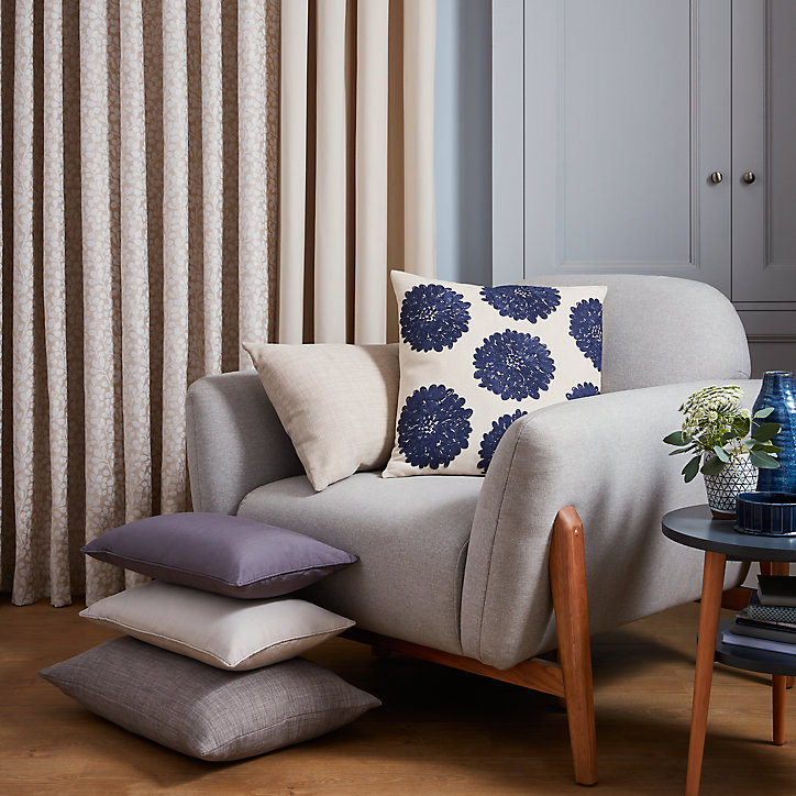 Coussin GoodHome Novan beige 40 x 60 cm