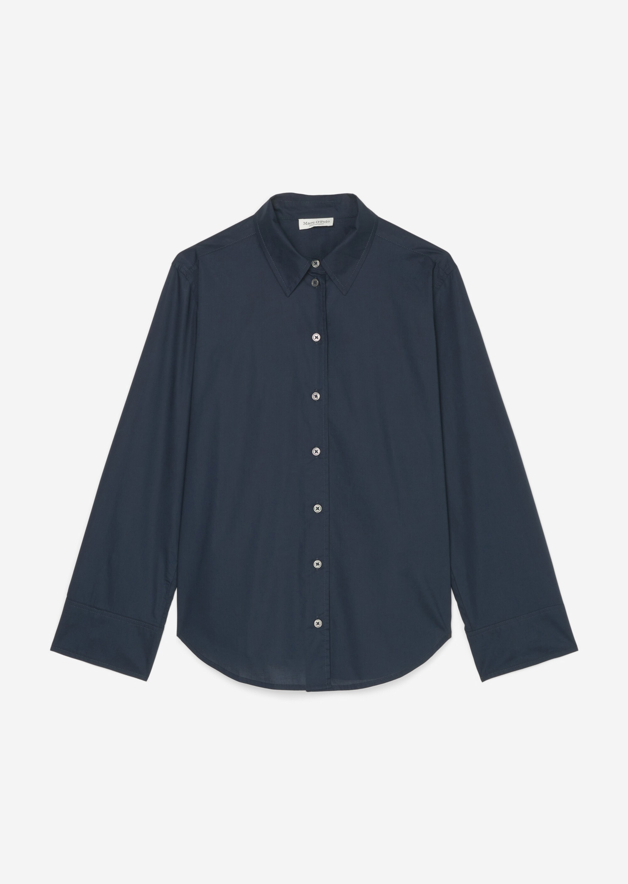 Bluse A-Shape aus Papertouch-Popeline