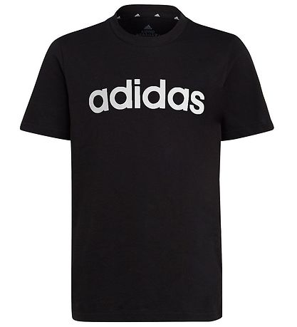 adidas Performance T-Shirt - U LIN Tee - Schwarz/Weiß