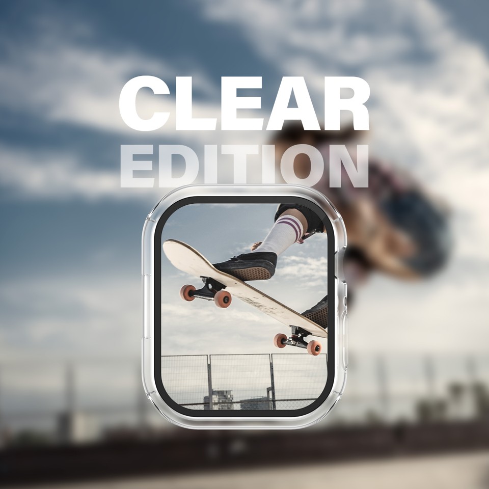 PanzerGlass - Skærmbeskytter - Apple Watch 10 - 41mm - Fullbody Slim - Transparrent