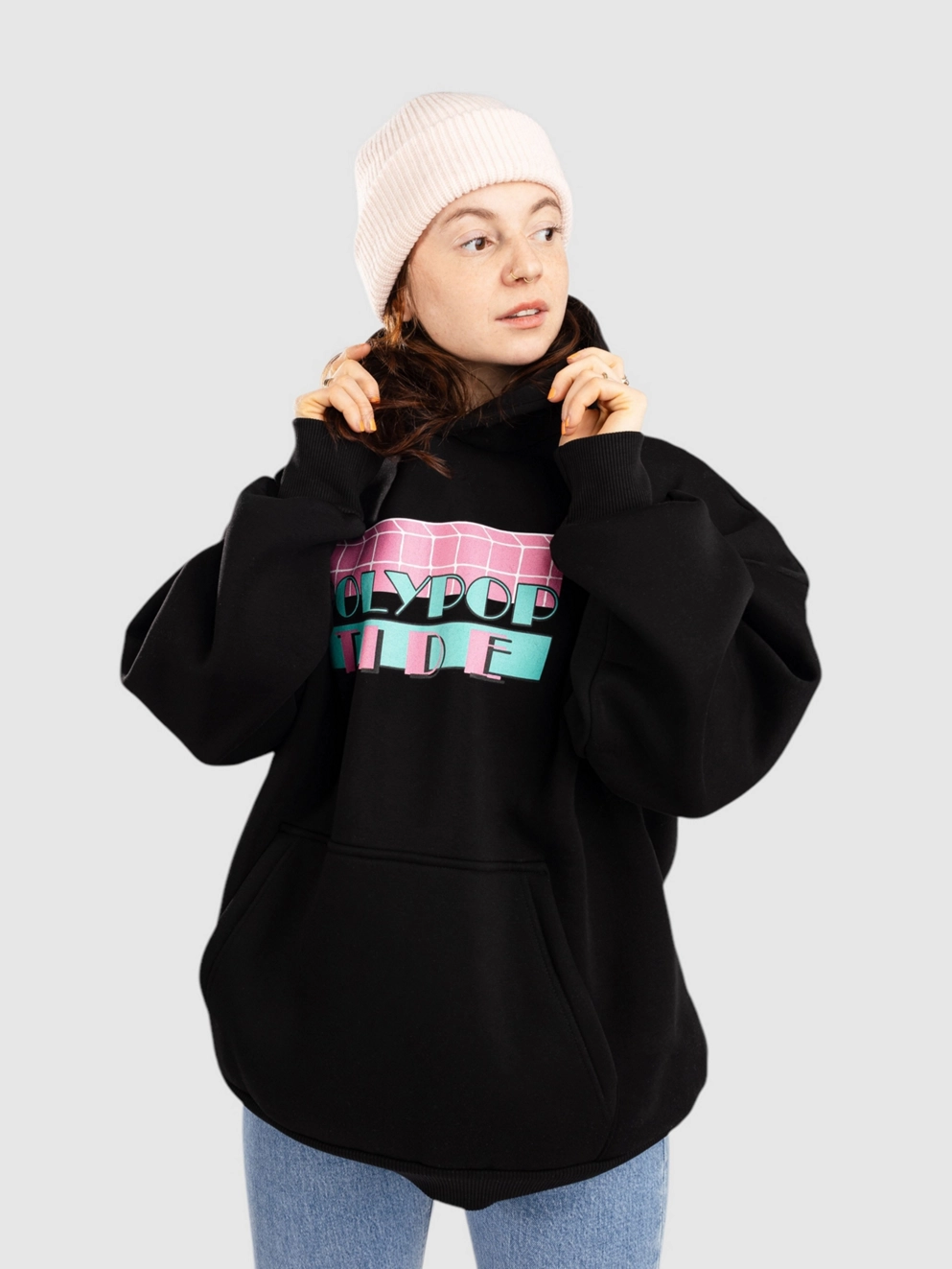 Polypop Tide Hoodie black