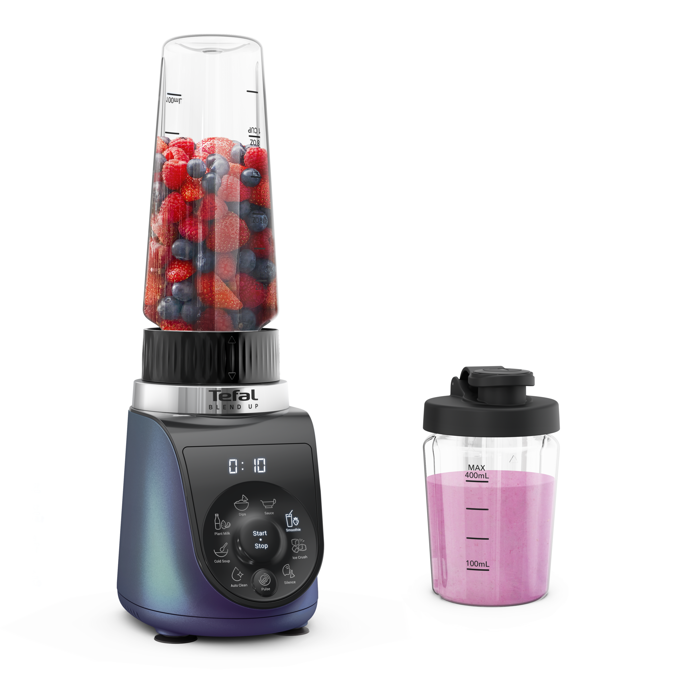 Blend Up BL19H4 Krachtige compacte blender - 8 programma's - 1000 W - 700 mL