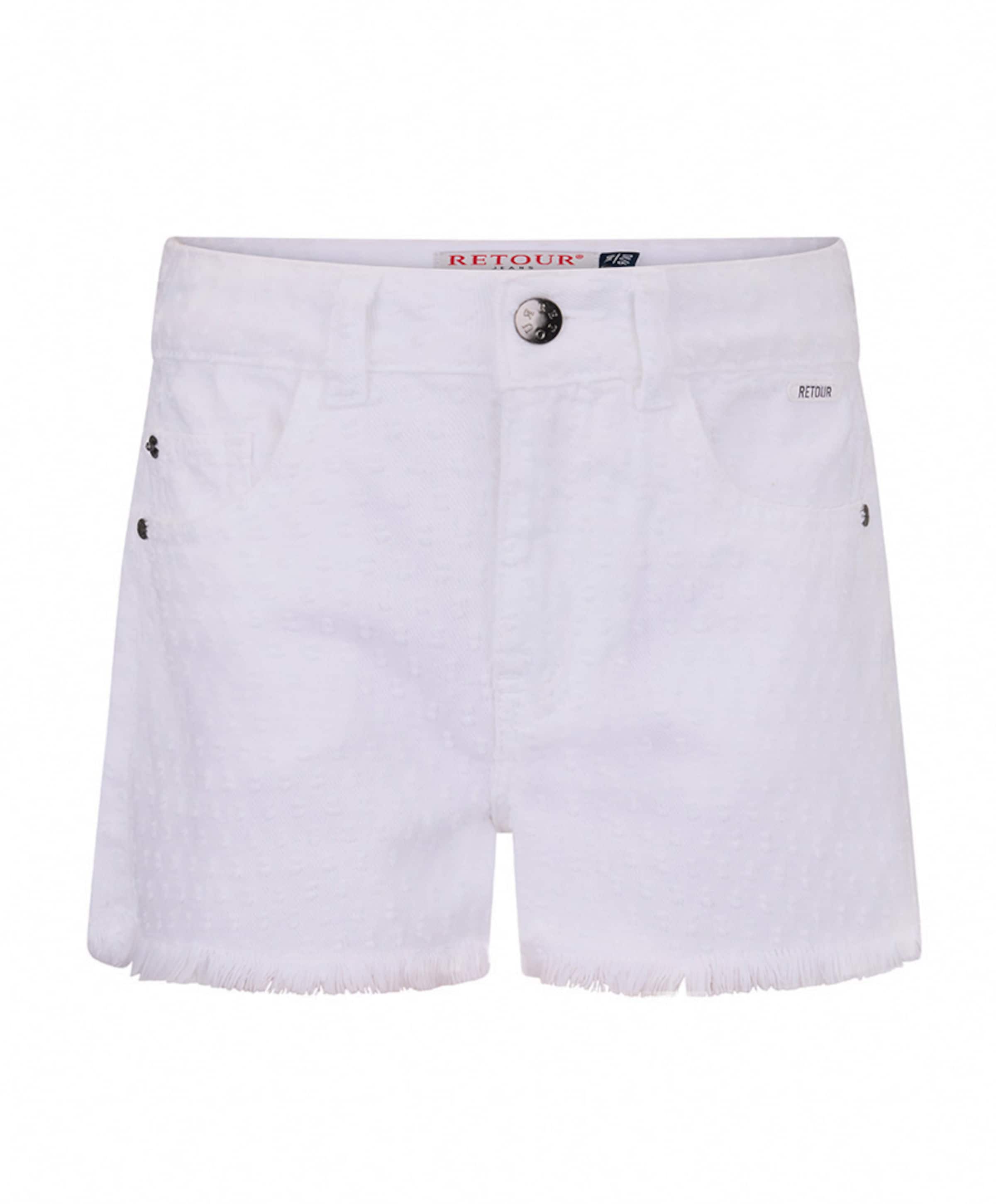 Retour Lucia meisjes korte broek wit