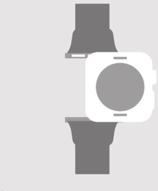 Just In Case - ActiveFlex - Smartwatchband - Zwart - Compatibel met Garmin Venu 3
