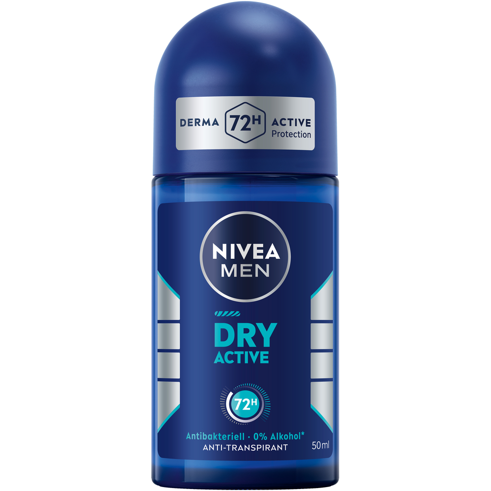 Nivea MEN Deo Dry Active<br>50 ml, Roll-on, Roll-on, (neu)